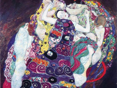 The Virgins by Gustav Klimt - Hand-Painted Oil Painting on Canvas Discount