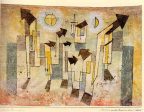 Wall Painting from the Temple of Longing by Paul Klee - Hand-Painted Oil Painting on Canvas Supply