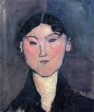 Woman s Head (also known as Rosalia) by Amedeo Modigliani - Hand-Painted Oil Painting on Canvas Online Hot Sale