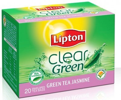 Lipton Clear Green Tea Jasmine Bags 10 Bags Fashion