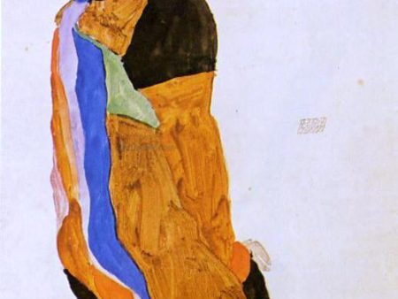 The Dancer Moa by Egon Schiele - Hand-Painted Oil Painting on Canvas Online now