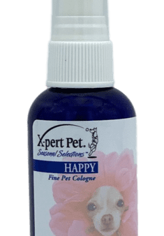 X-Pert Pet Happy Cologne - 2.5 oz Fashion