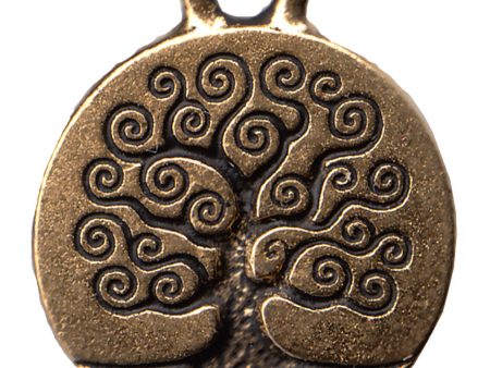 Gold Family Tree Pendant - 5 8    je-246 Sale