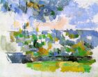 The Garden at Les Lauves by Paul Cezanne - Hand-Painted Oil Painting on Canvas Cheap