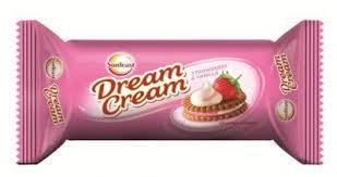 Sunfeast Dream Cream - Strawberry & Vanilla, 75 gm Pouch Hot on Sale