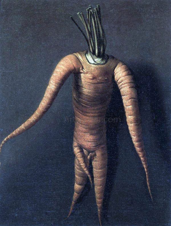 The Carrot by Willem Frederik Van Royen - Hand-Painted Oil Painting on Canvas Cheap