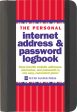 Internet Address & Password Logbook - Large Online Sale