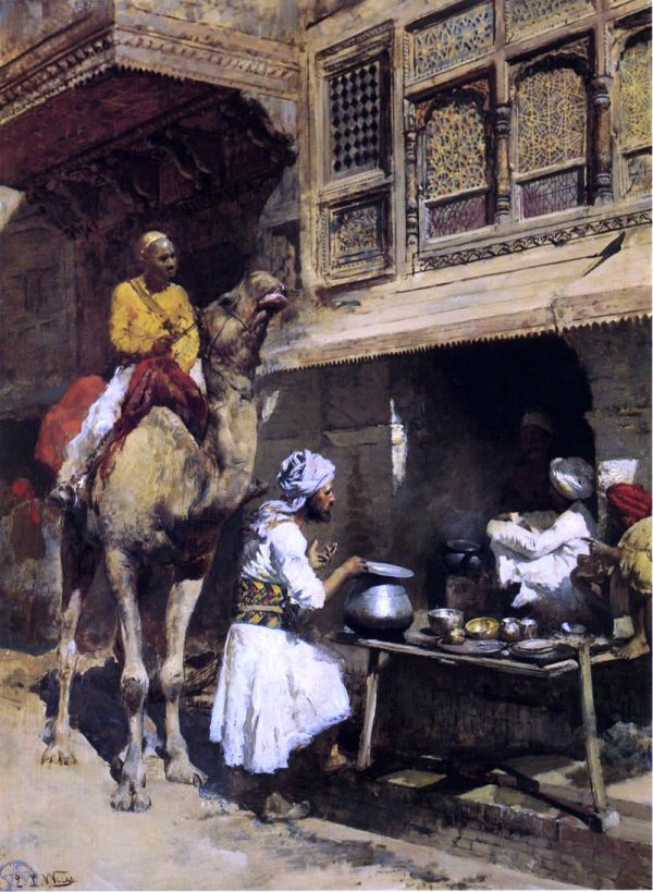 The Metalsmith s Shop by Edwin Lord Weeks - Hand-Painted Oil Painting on Canvas Sale