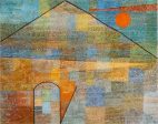 To the Parnassus by Paul Klee - Hand-Painted Oil Painting on Canvas Discount