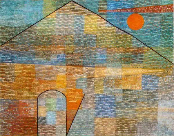 To the Parnassus by Paul Klee - Hand-Painted Oil Painting on Canvas Discount