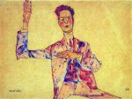 Willy Lidl by Egon Schiele - Hand-Painted Oil Painting on Canvas Cheap