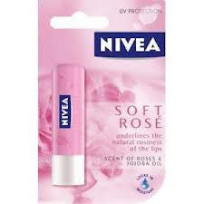 Nivea Soft Rose Lip Balm 4.8 g Hot on Sale