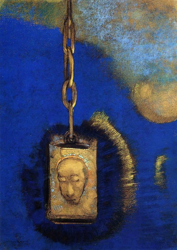 The Beacon by Odilon Redon - Hand-Painted Oil Painting on Canvas Discount