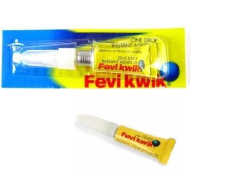 Fevi Kwik Adhesive - One Drop Instant, 1 gm , 2 gm Pouch Supply