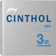 Cinthol Soap - Deo Cologne, 125 gm Carton ( Pack of 3 ) Online now