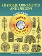 Historic Ornaments & Designs CD-ROM & Clip Art Cheap