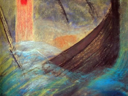 Wrath II by Mikalojus Ciurlionis - Hand-Painted Oil Painting on Canvas Sale