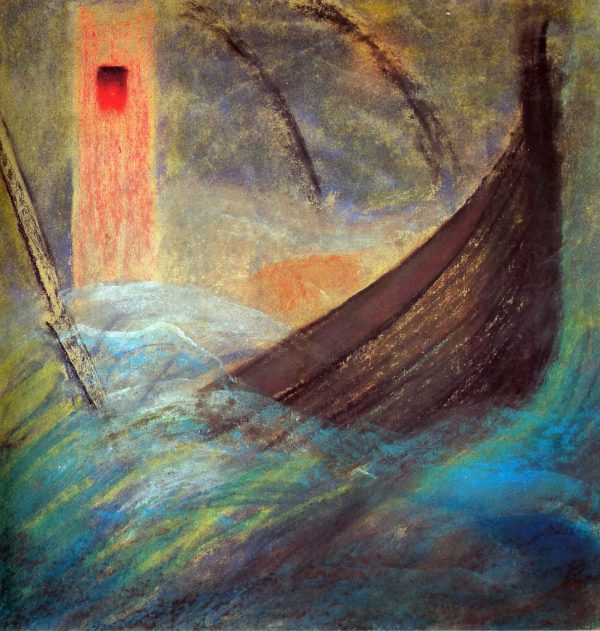 Wrath II by Mikalojus Ciurlionis - Hand-Painted Oil Painting on Canvas Sale