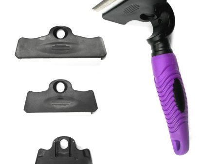 SureGrip EZ DeShedding Tool 5 Piece Set - 5 Piece Set with 4 blades Online now