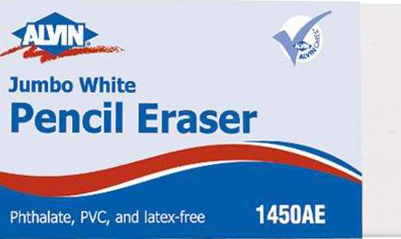 Jumbo White Pencil Eraser Cheap