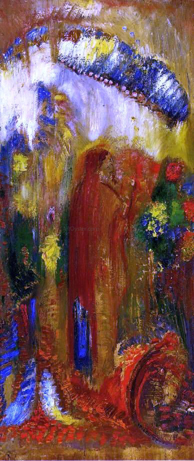 The Sermon by Odilon Redon - Hand-Painted Oil Painting on Canvas Fashion