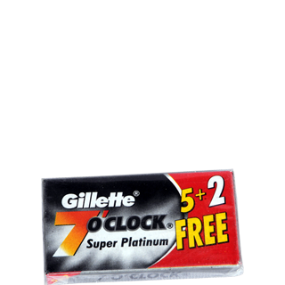 Gillette 7 O Clock Super Platinum 5 Blades For Sale