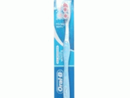 Oral-B Toothbrush - All Rounder Delicate White, 1 nos Pouch For Cheap