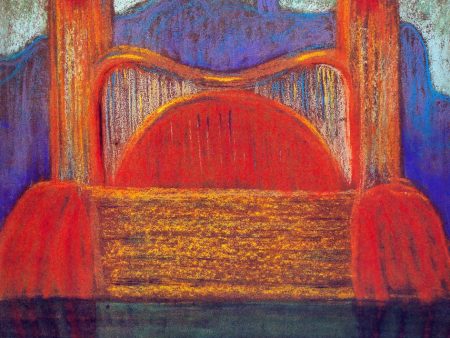 Wrath I by Mikalojus Ciurlionis - Hand-Painted Oil Painting on Canvas on Sale