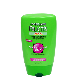 Garnier Fructis Conditioner - Silky Straight, 90 ml Bottle Online Sale