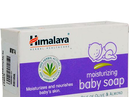 Himalaya Moisturizing Baby Soap - Olive & Almond Oil, 70 gm Carton Cheap