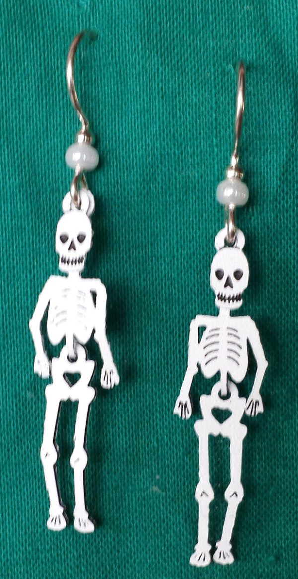 Skeleton Earrings For Sale