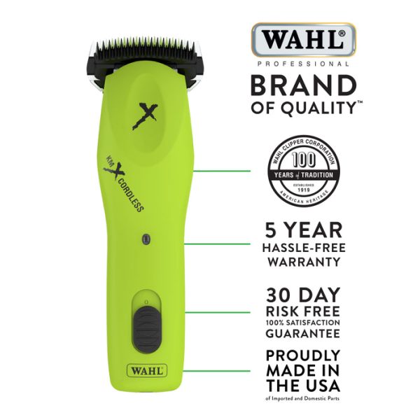 Wahl KMX Cordless Clipper with Cattle Blocking Blade For Sale