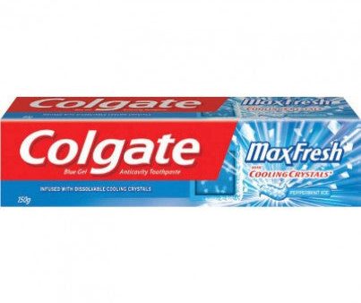 Colgate Toothpaste - Max Fresh Cooling Crystals Blue Gel (Peppermint Ice), 80 gm Online Sale