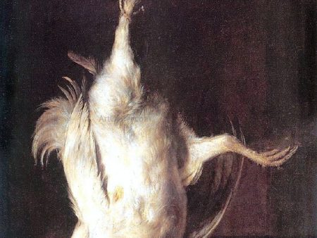 The Dead Cockerel by Gabriel Metsu - Hand-Painted Oil Painting on Canvas on Sale