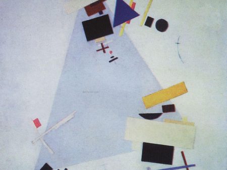 Suprematism by Kazimir Malevich - Hand-Painted Oil Painting on Canvas Cheap