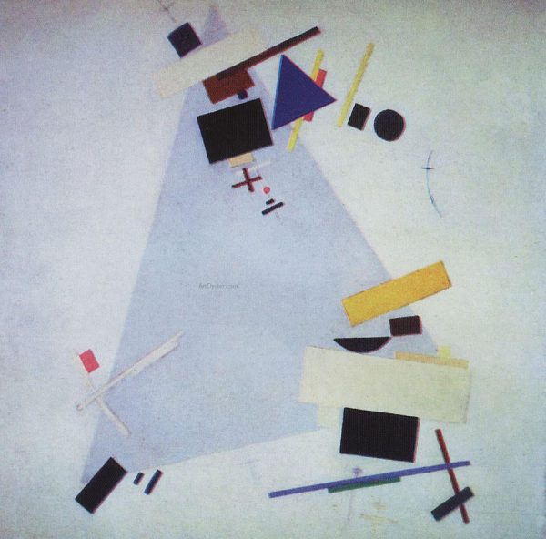 Suprematism by Kazimir Malevich - Hand-Painted Oil Painting on Canvas Cheap