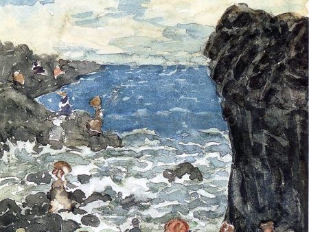 Holiday, Headlands by Maurice Prendergast - Hand-Painted Oil Painting on Canvas Fashion