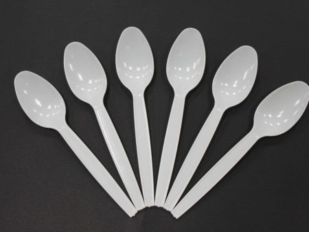 Disposal Plastic Spoons Packet - 100 spoons Sale