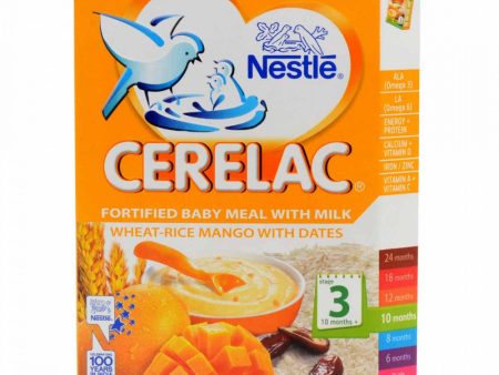 Nestle Cerelac - Wheat Rice Mango with Dates (Stage 3), 300 gm Carton Cheap