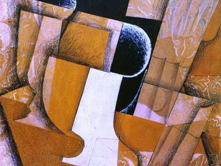 The Glass (also known as The Fruit Bowl) by Juan Gris - Hand-Painted Oil Painting on Canvas Cheap