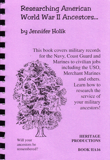 SALE! Researching American World War II Ancestors Online Sale