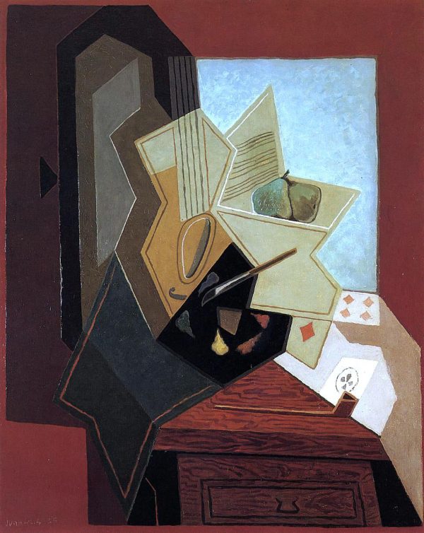 The Painter s Window by Juan Gris - Hand-Painted Oil Painting on Canvas For Cheap