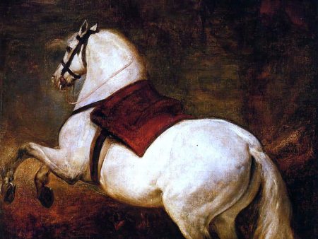 The White Horse by Diego Velazquez - Hand-Painted Oil Painting on Canvas Online