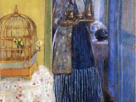 Yellow and Blue by Frederick Carl Frieseke - Hand-Painted Oil Painting on Canvas Fashion