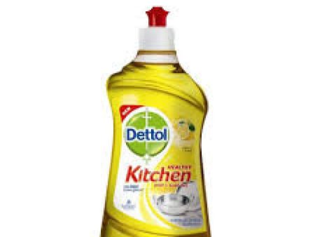 Dettol Kitchen Dish & Slab Gel - Lemon Fresh, 200 ml Bottle Sale