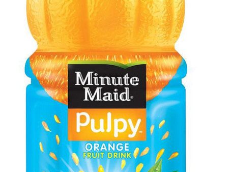 Minute Maid Fruit Drink - Pulpy Orange, 400 ml Bottle ,1 lt Bottle Online now