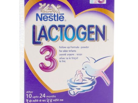 Nestle Lactogen - Follow Up Formula (Stage 3), 400 gm Carton on Sale