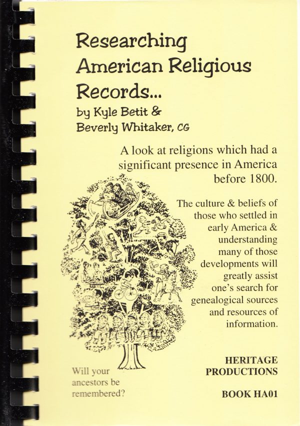 SALE! Researching American Religious Records For Discount