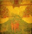 Triumph of the Skies by Kazimir Malevich - Hand-Painted Oil Painting on Canvas For Sale