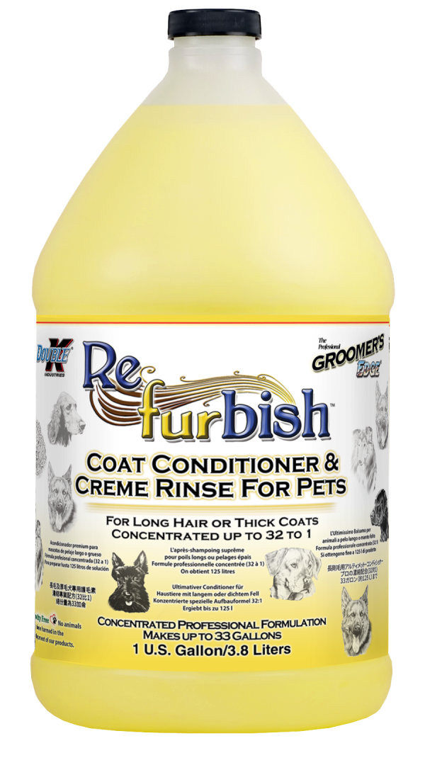 Groomer s Edge Re-Fur-Bish Conditioner - Gallon For Cheap